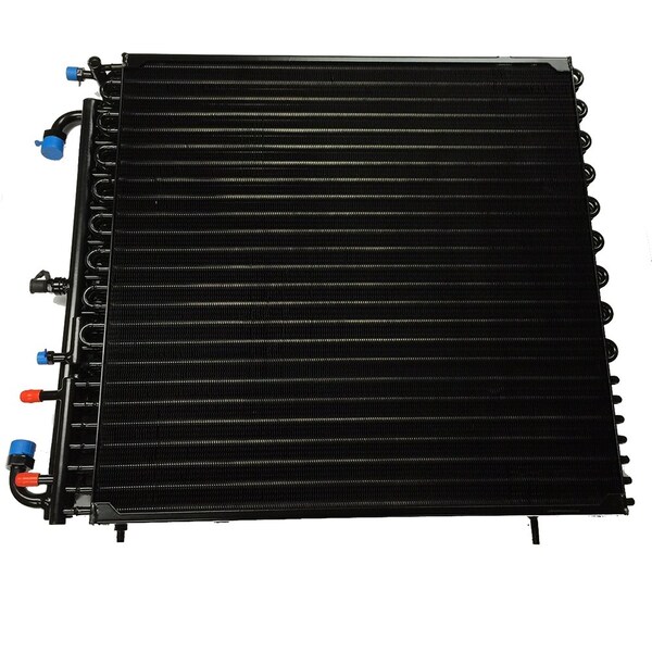 Aftermarket RE218194 Condenser / Fuel & Oil Cooler Combo Fits John Deere Tractor 8120 8220 + ACD30-0017 - main